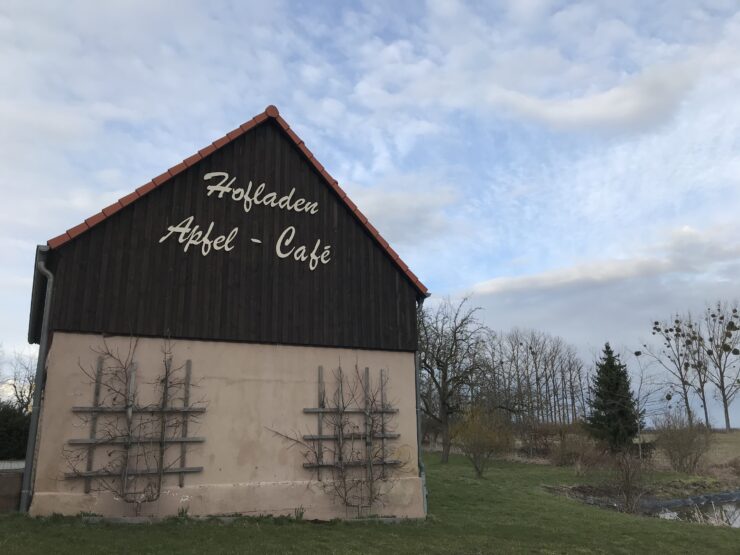 Hofladen und Apfel Café , Foto: Anet Hoppe