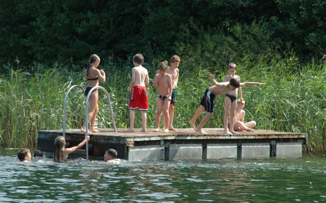 Badespaß im Feriendorf Groß Väter See