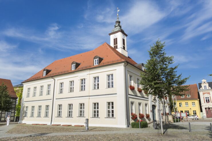Das historische Rathaus am Markt, Foto: TMB-Fotoarchiv/Steffen Lehmann